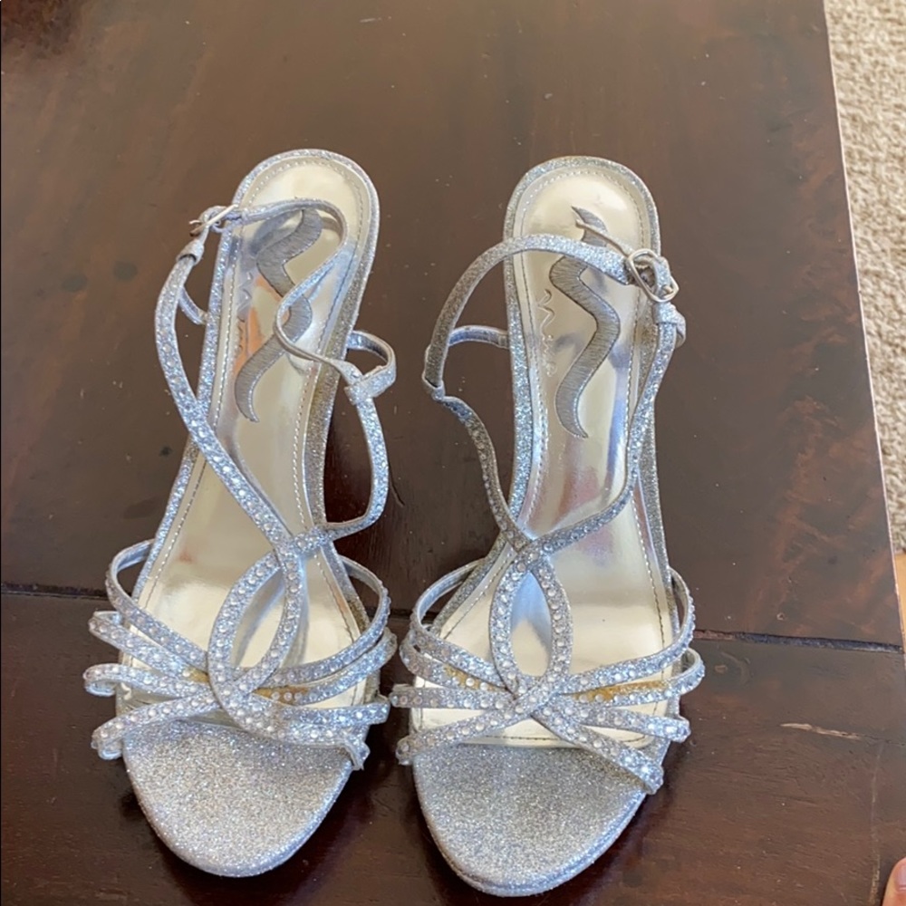 Glitter heels